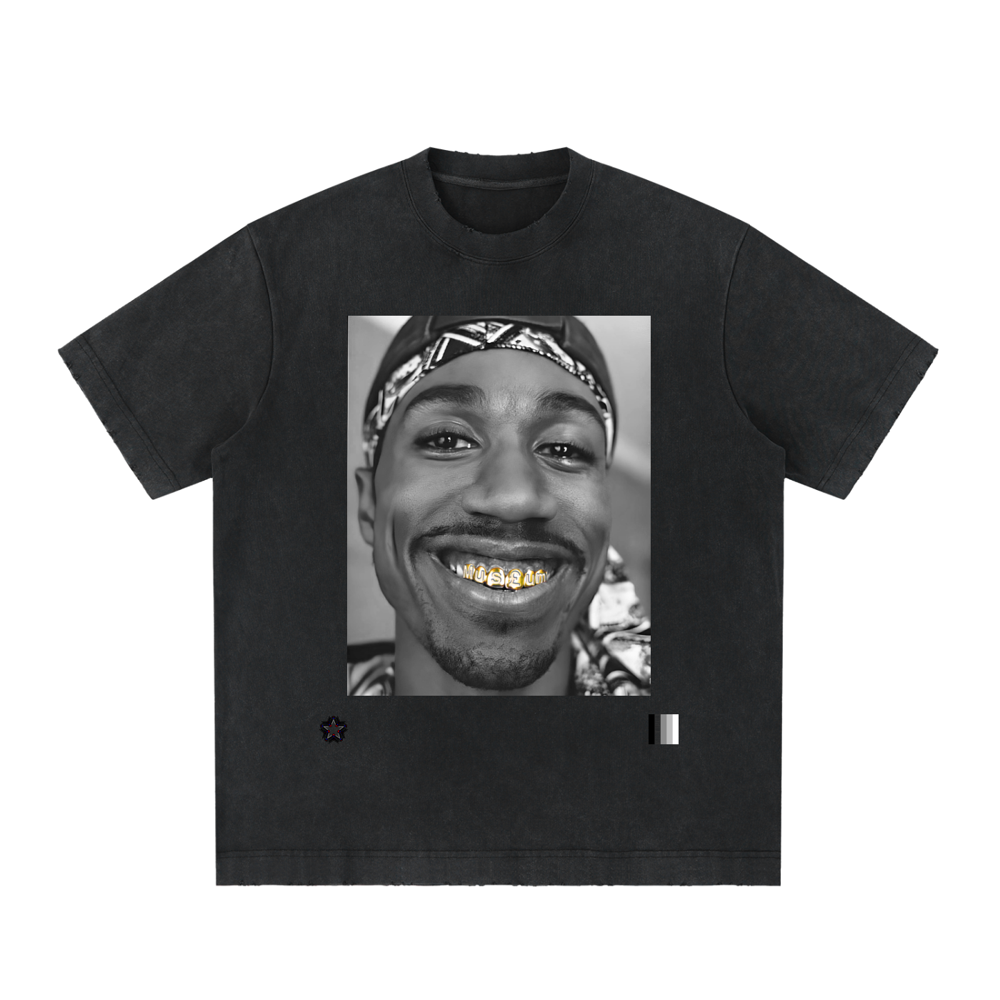 Heavyweight Vintage Washed Frayed T-Shirt