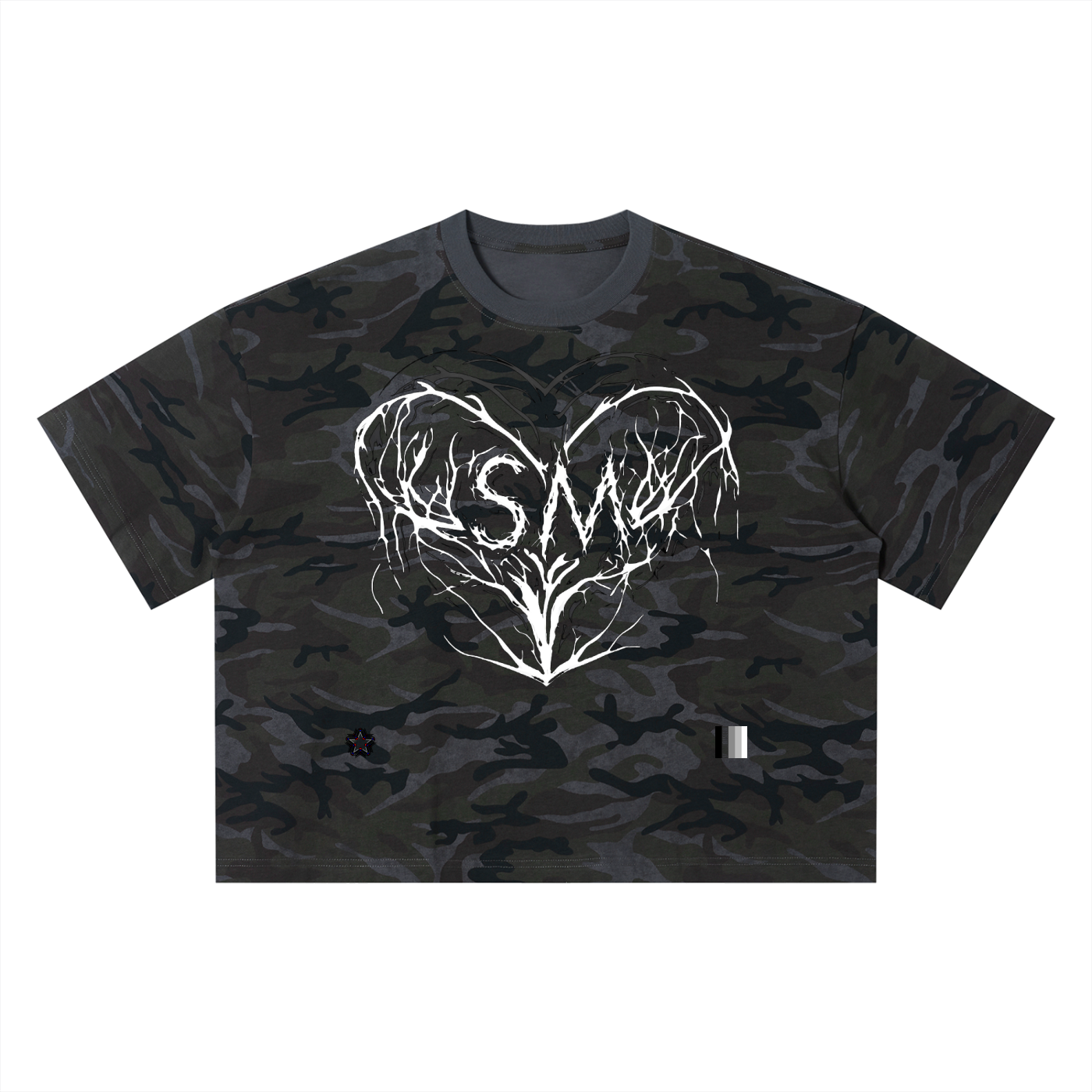 Unisex Camo Boxy T-Shirt
