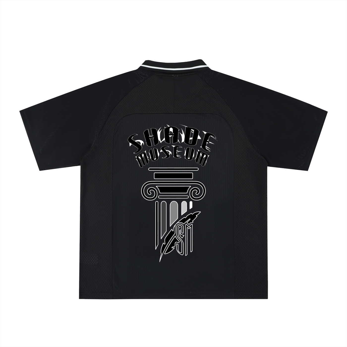 Striped V-Neck Soccer Jersey