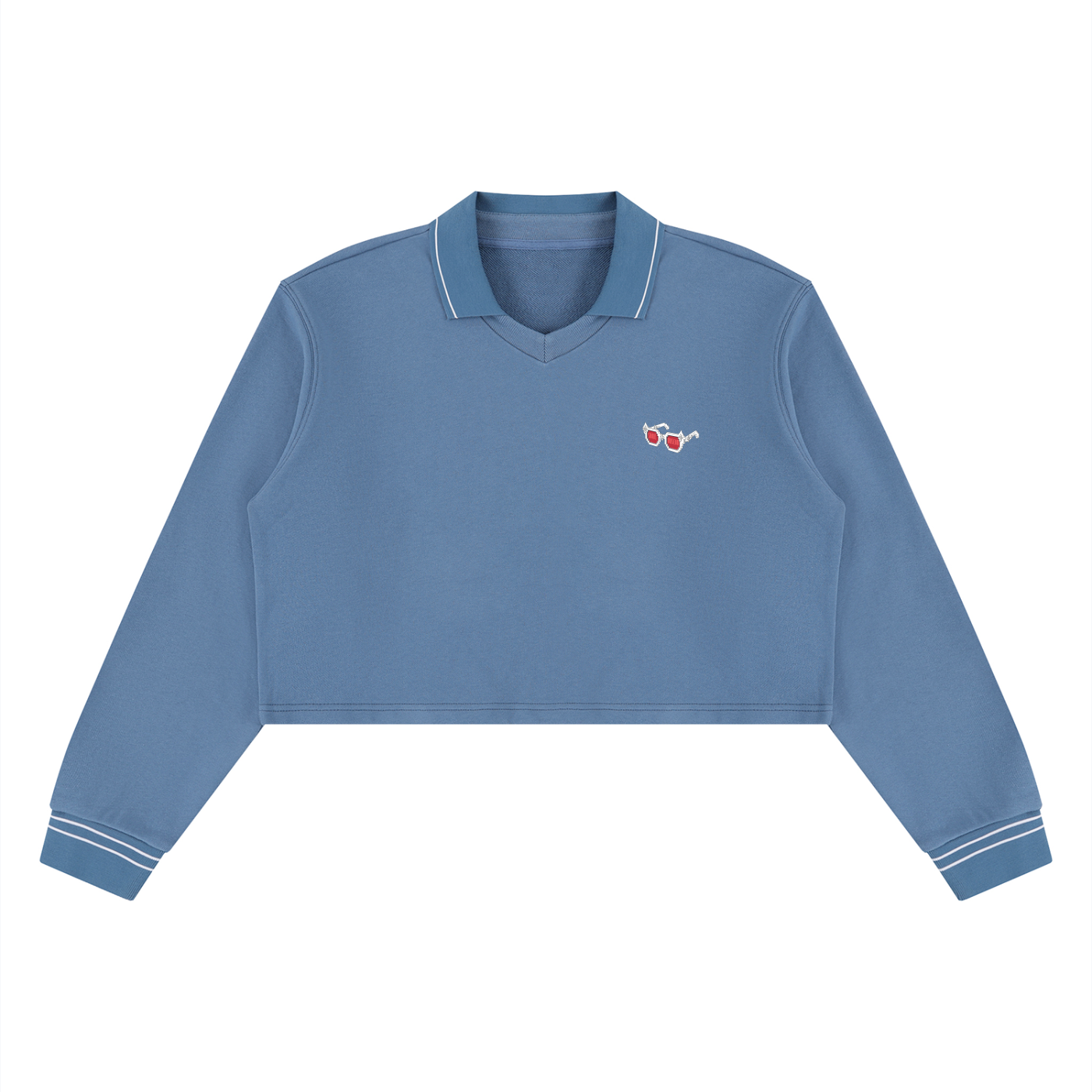 Women’s Crop Collared Sweatshirt