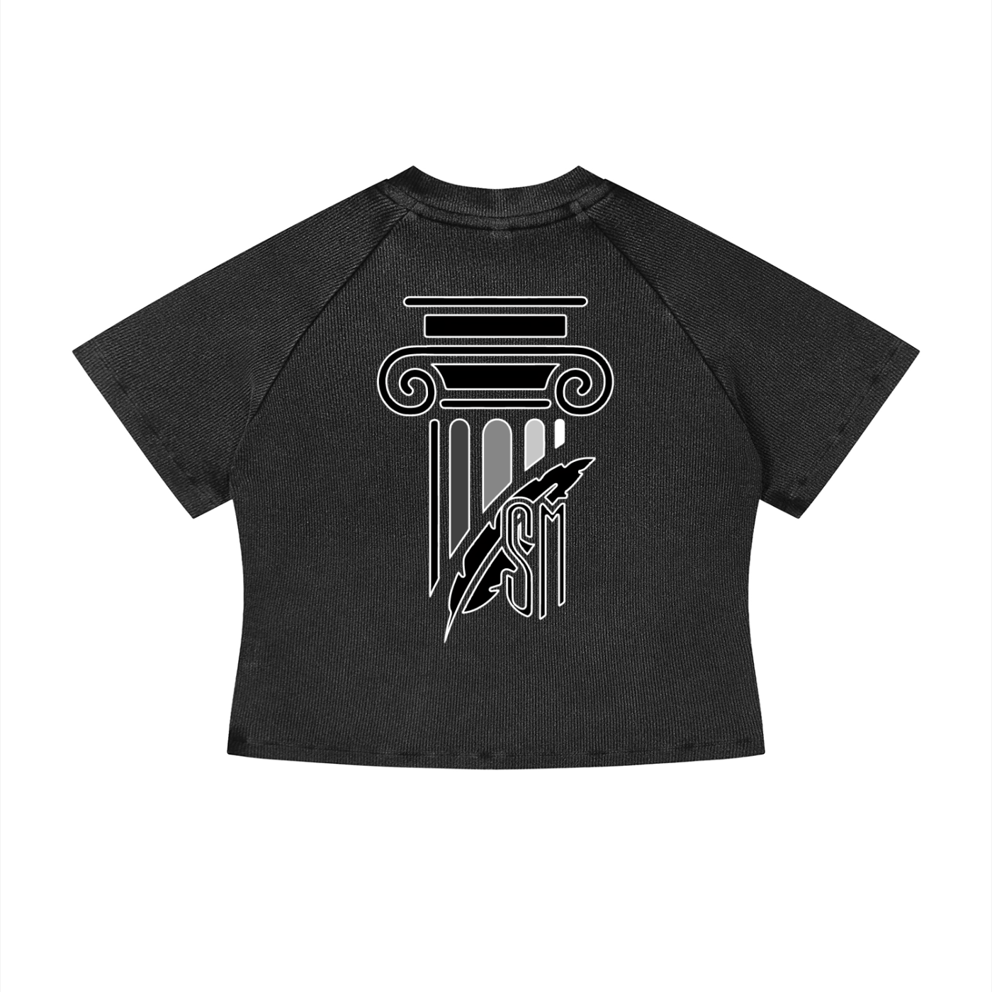 Women's Mineral Wash Crop T-Shirt