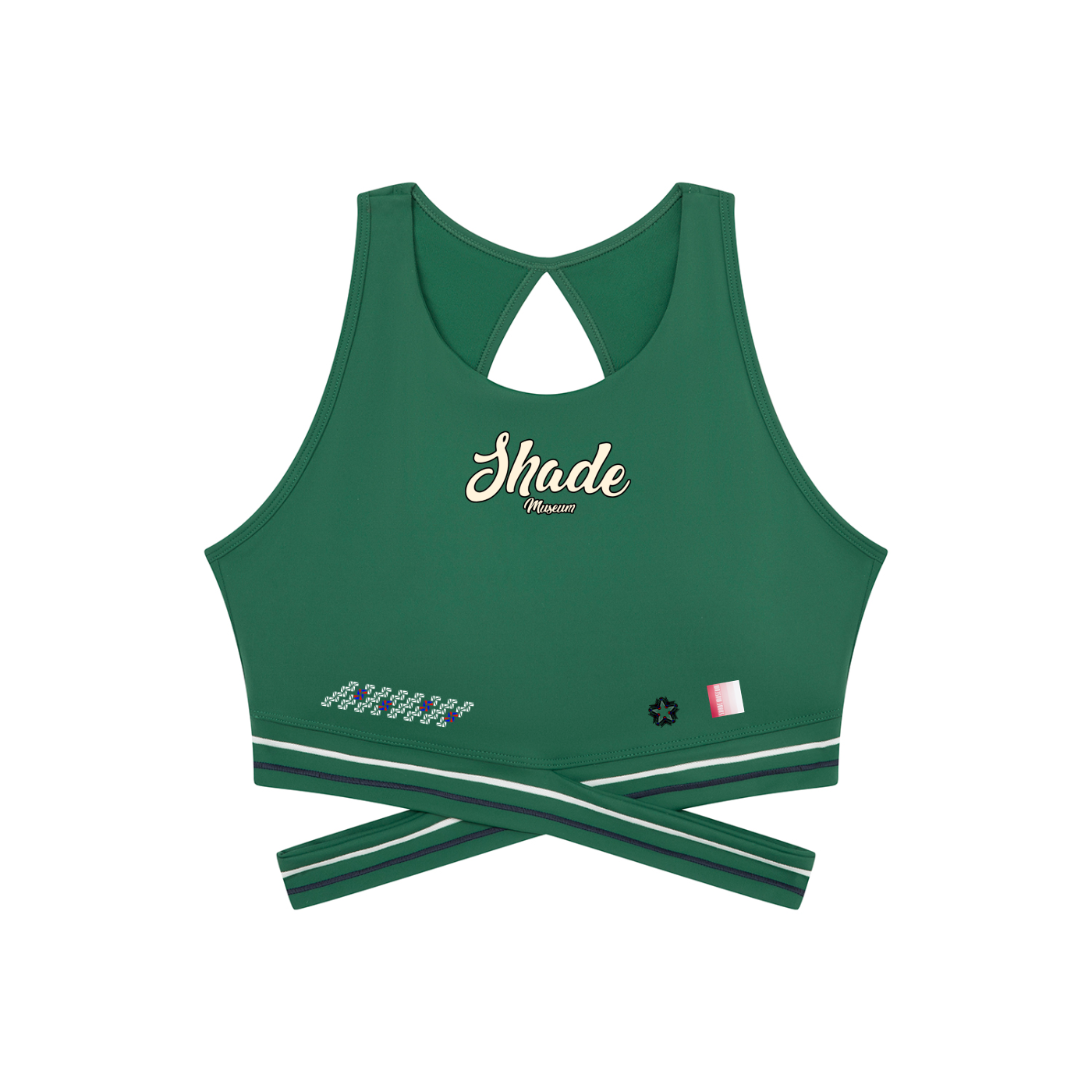 Women’s Criss-Cross Band Sports Bra