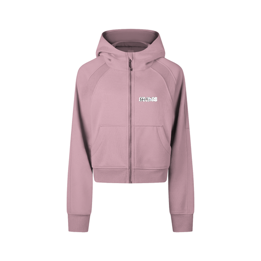 Shades Womans Cropped Tracksuit Hoodie