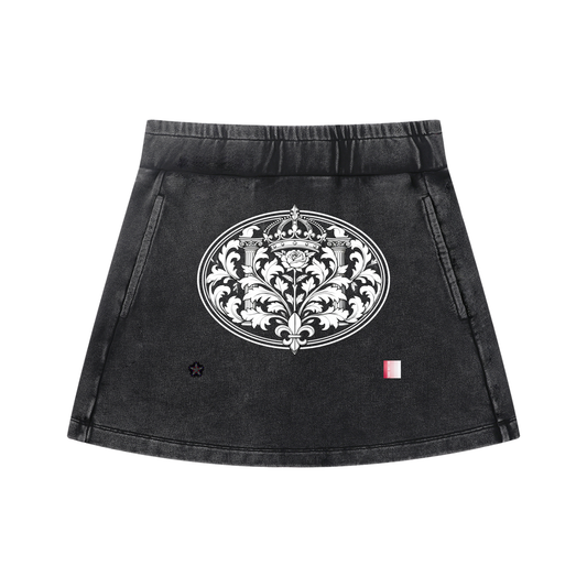 Women's Mineral Wash Mini Skirt