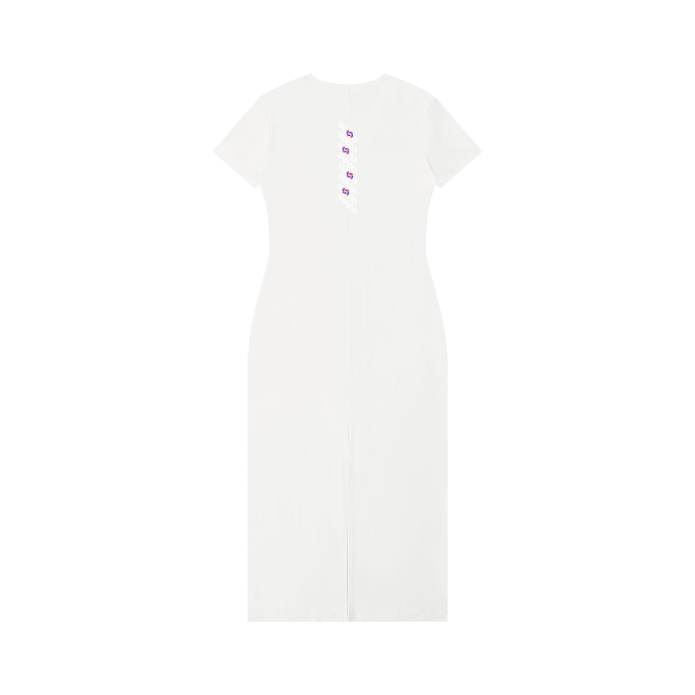 Women's V-Neck Short Sleeve Maxi Dress