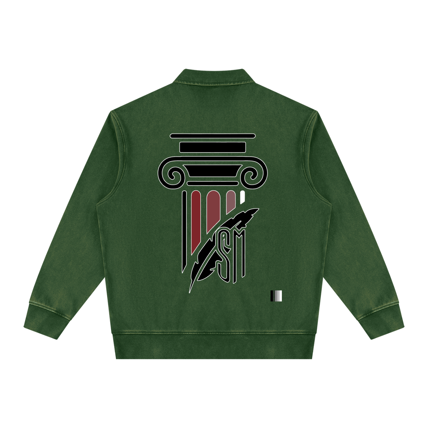 Unisex Vintage Wash Quarter-Zip Sweatshirt
