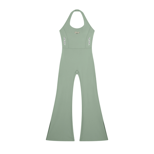 Women’s Halter Flared Jumpsuit