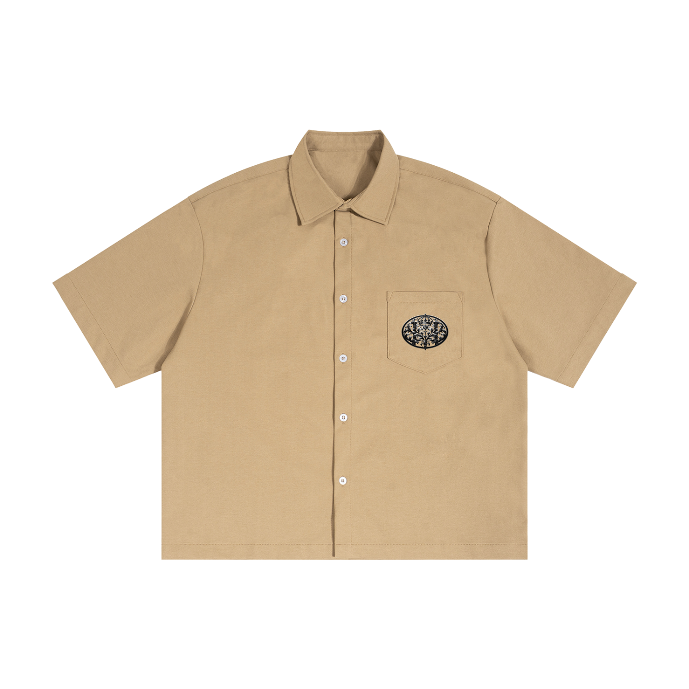 Unisex Boxy Heavyweight Short Sleeve Shirt