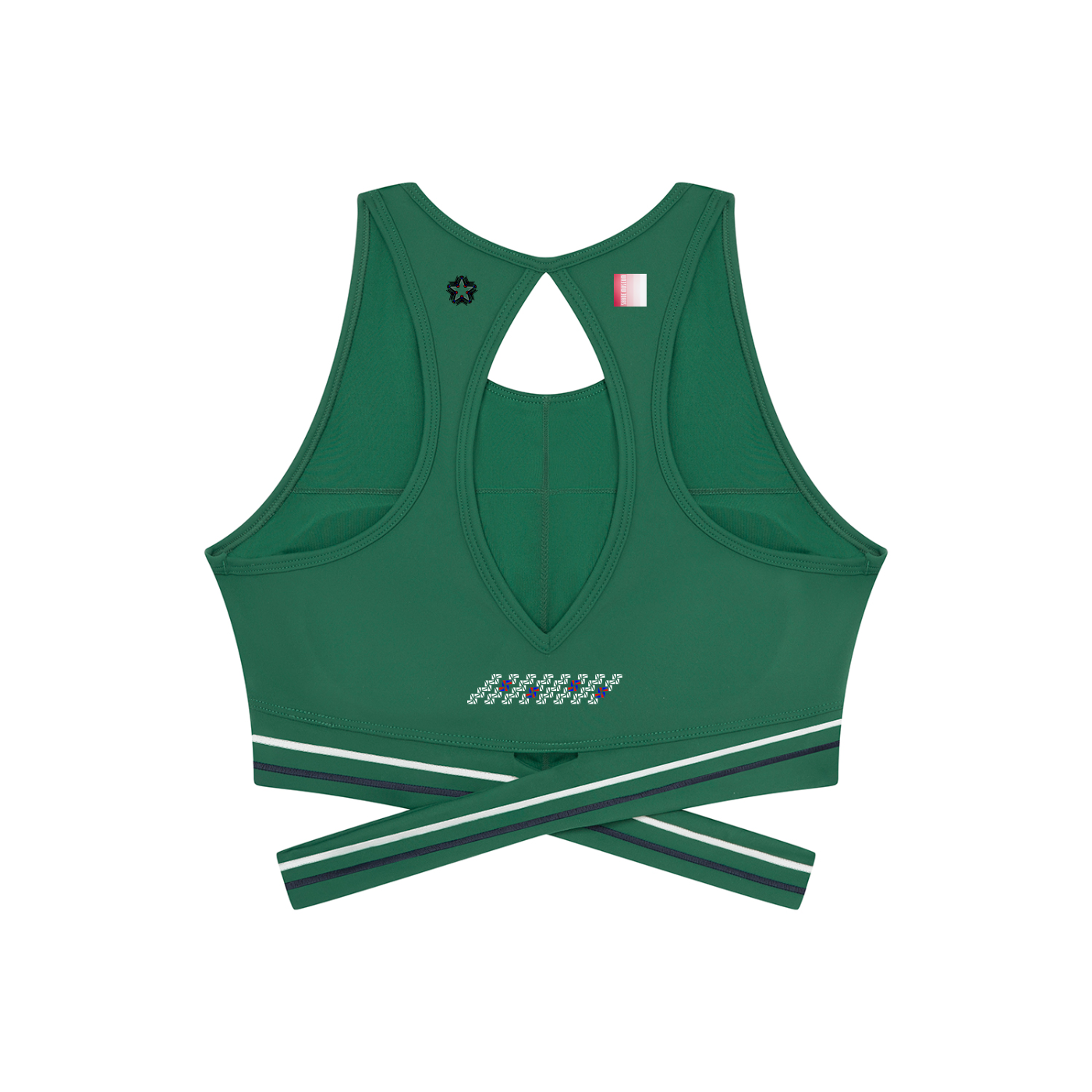 Women’s Criss-Cross Band Sports Bra