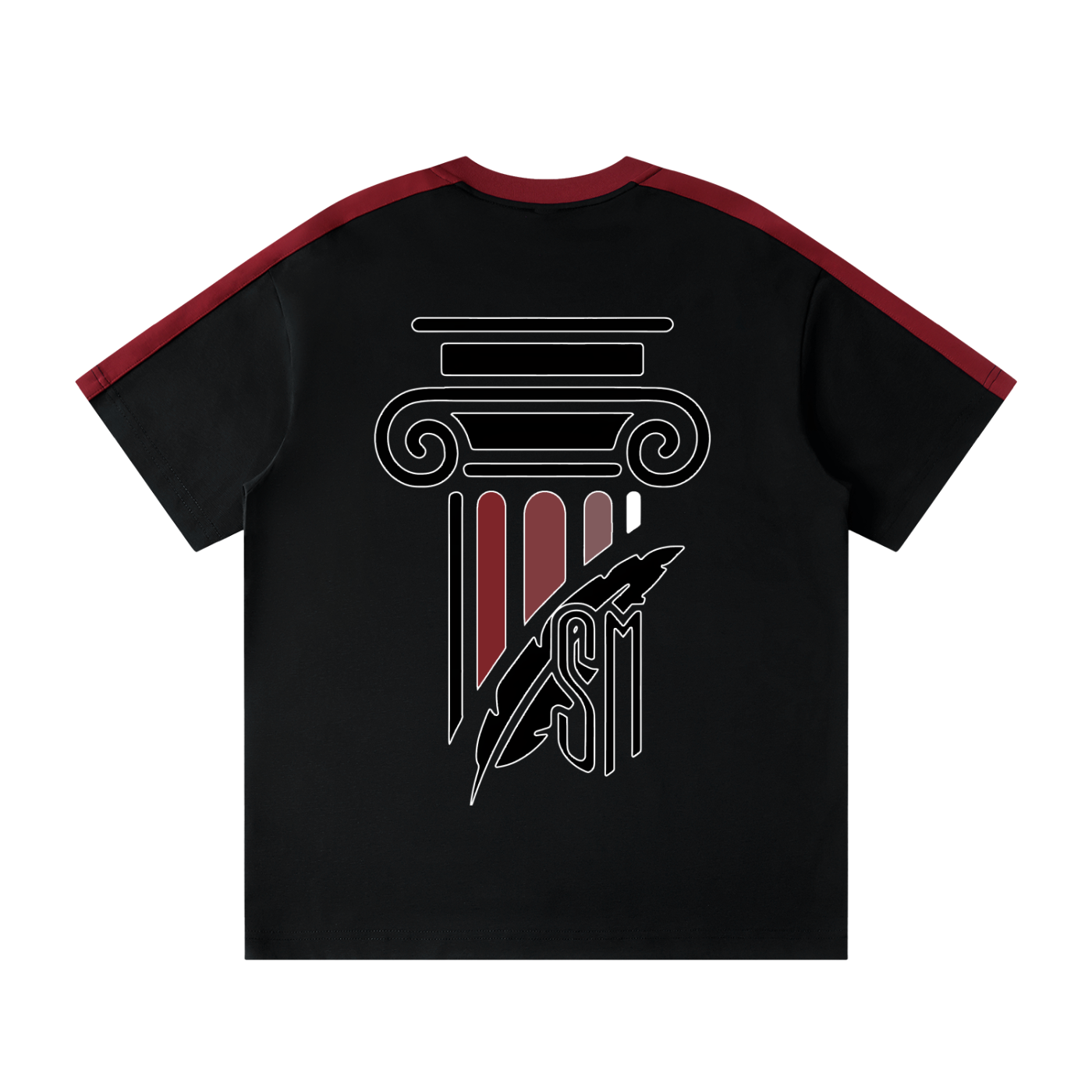 The Shires Unisex Colorblock Striped T-Shirt