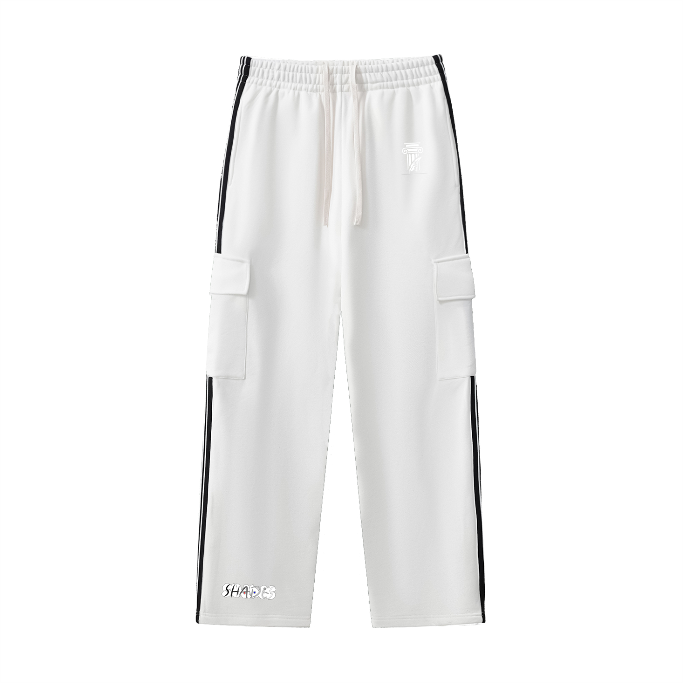 Shades Side Stripe Straight-Leg Pants