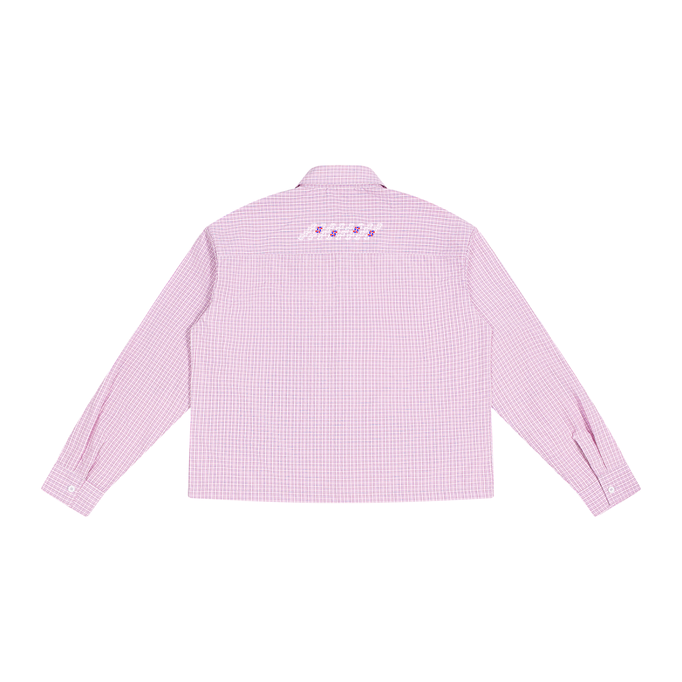 Unisex Boxy Plaid Long Sleeve Shirt