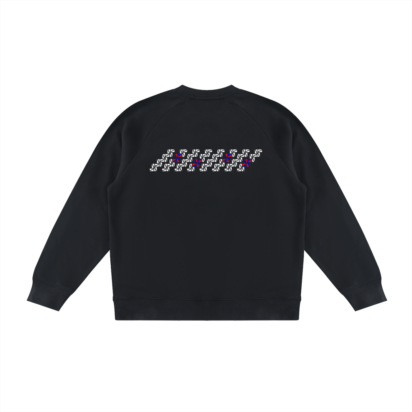 Unisex Color Block Crewneck Sweatshirt