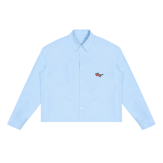 Unisex Boxy Long Sleeve Shirt