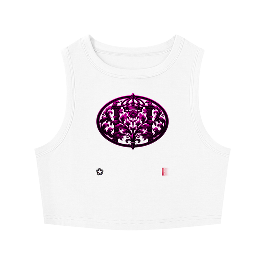 Women's Tight Crewneck Crop Tank Top