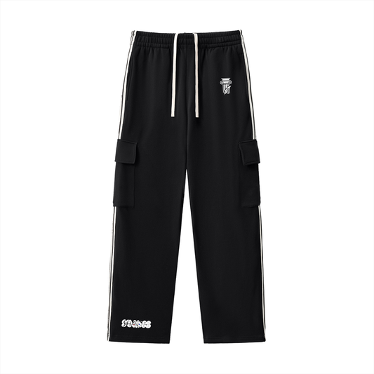 Shades Side Stripe Straight-Leg Pants