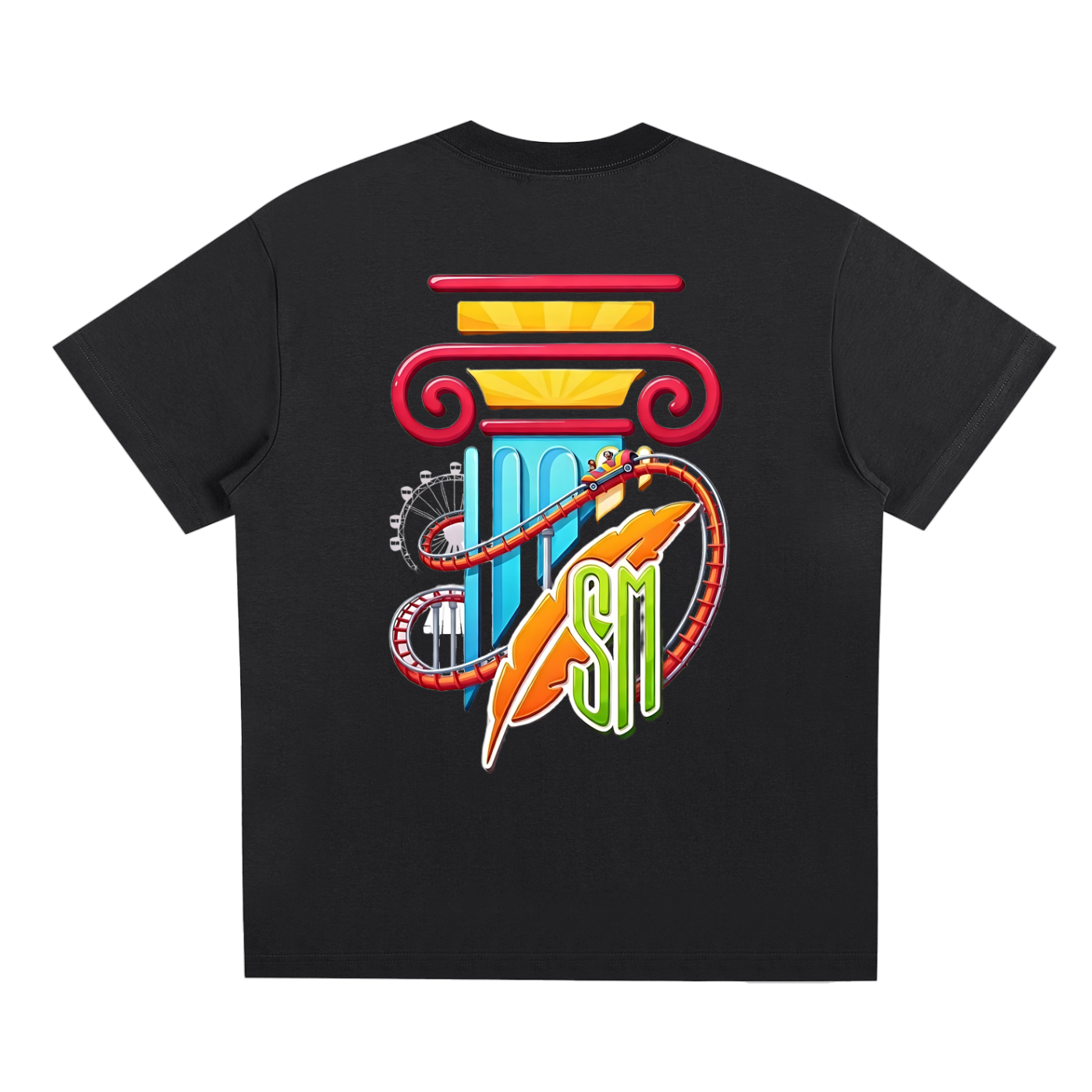 Theme Park Sorona Quick-Dry Cooling T-Shirt