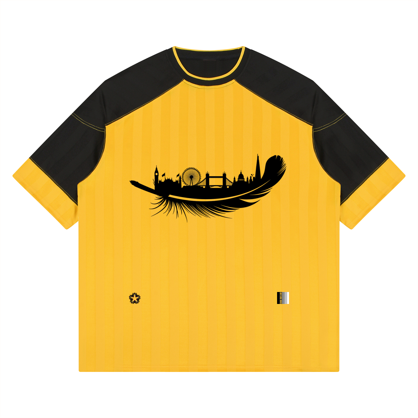 Unisex Striped Raglan Jersey
