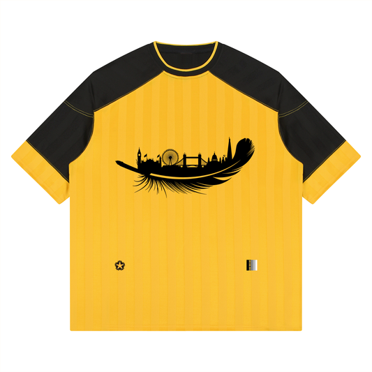 Unisex Striped Raglan Jersey