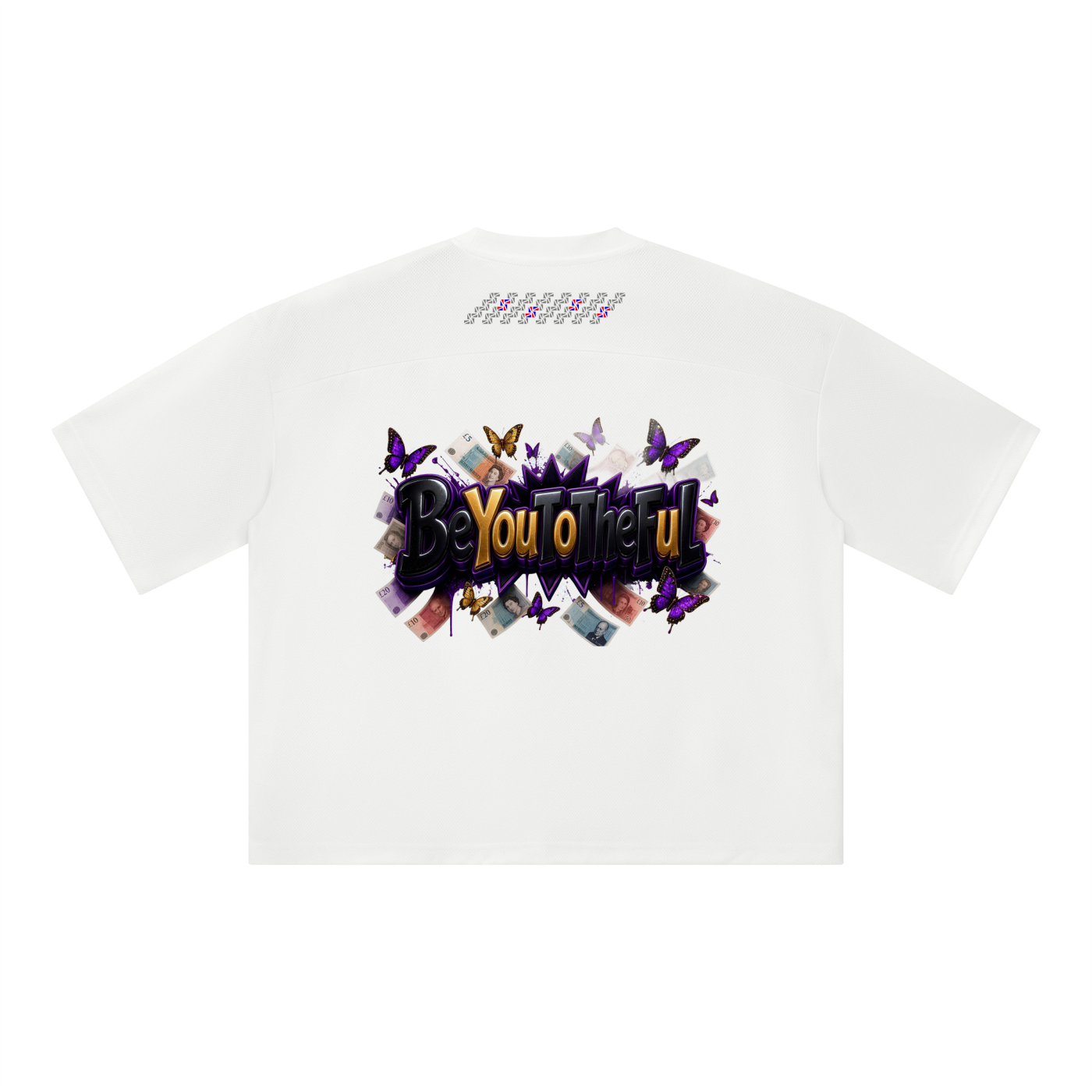 Unisex Boxy Mesh Crewneck T-Shirt