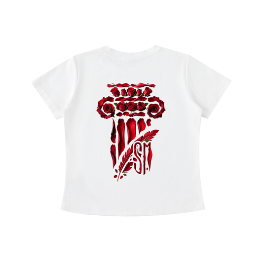 Rose Vintage Wash Slim Fit T-shirt