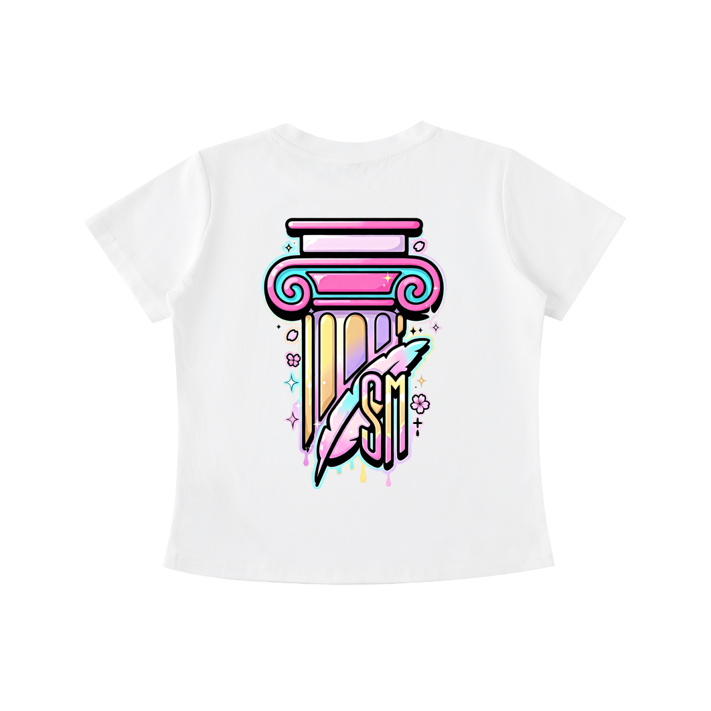Pink Dream Vintage Wash Slim Fit T-shirt
