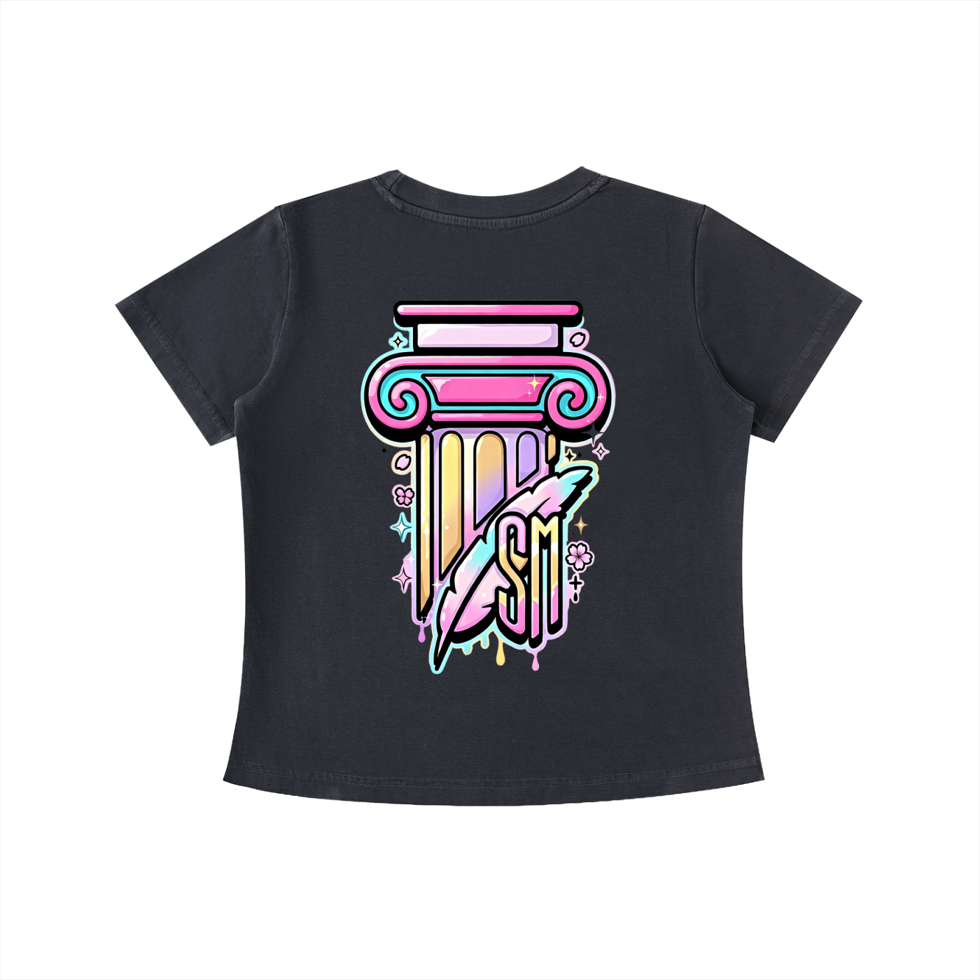 Pink Dream Vintage Wash Slim Fit T-shirt