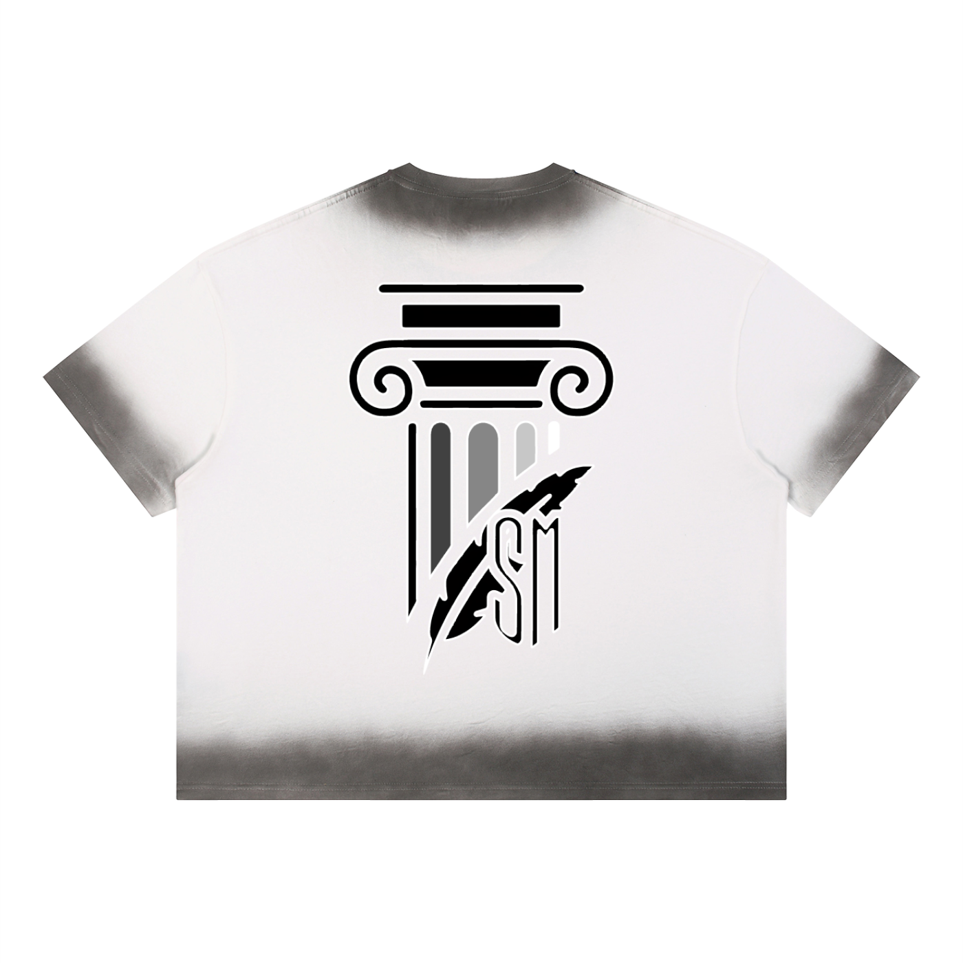 Unisex Boxy Sunfade Vintage Wash T-Shirt