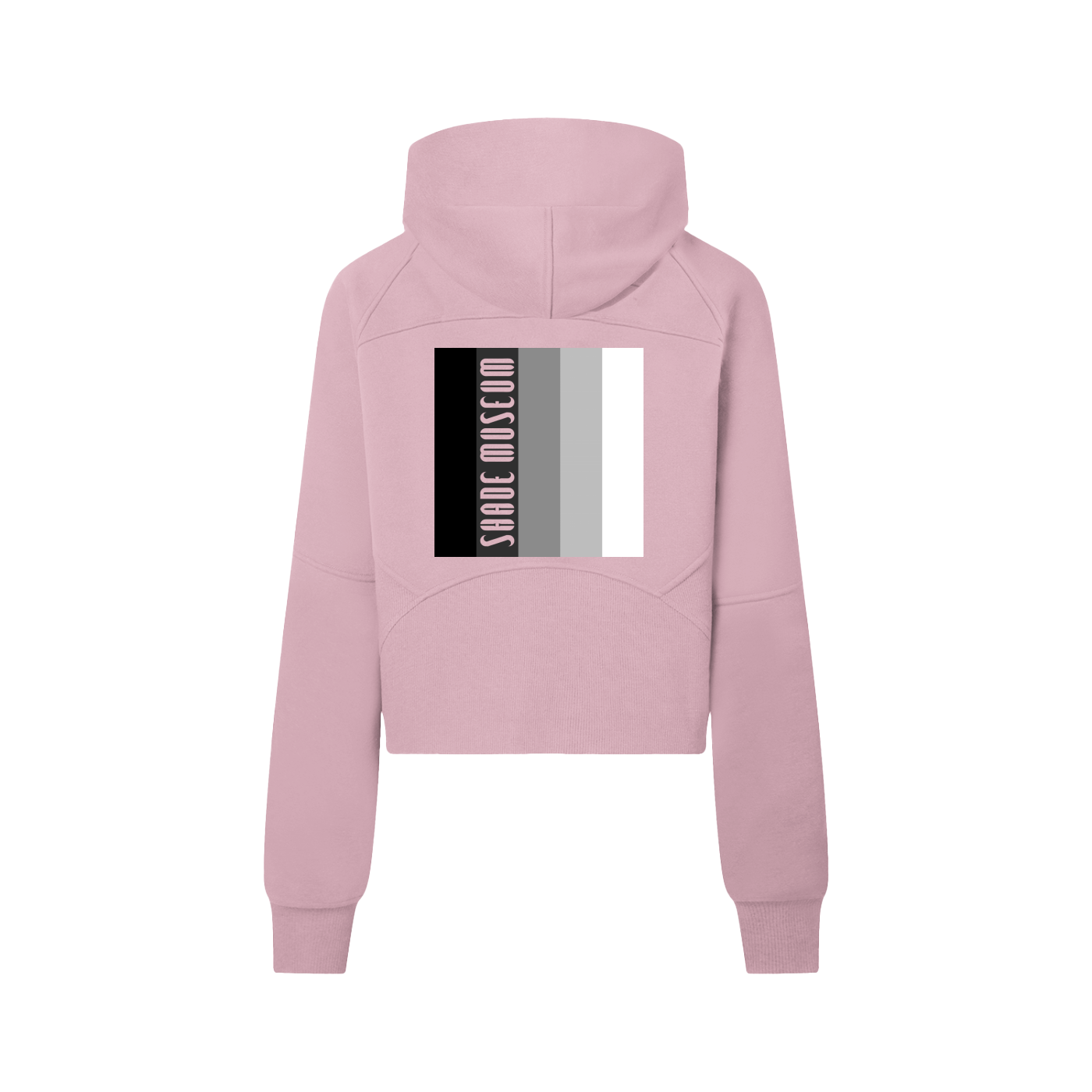 Shades Womens Cropped Half-Zip Tracksuit Hoodie