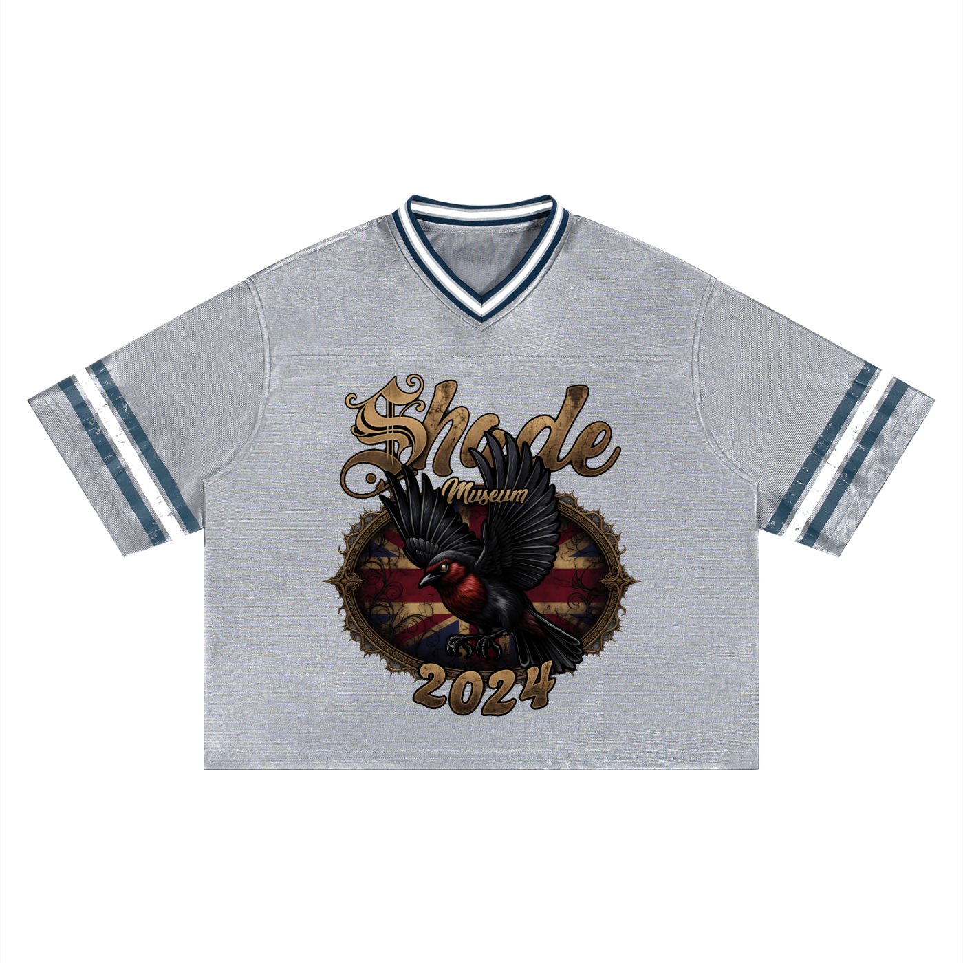 Unisex Boxy Striped Soccer Jersey