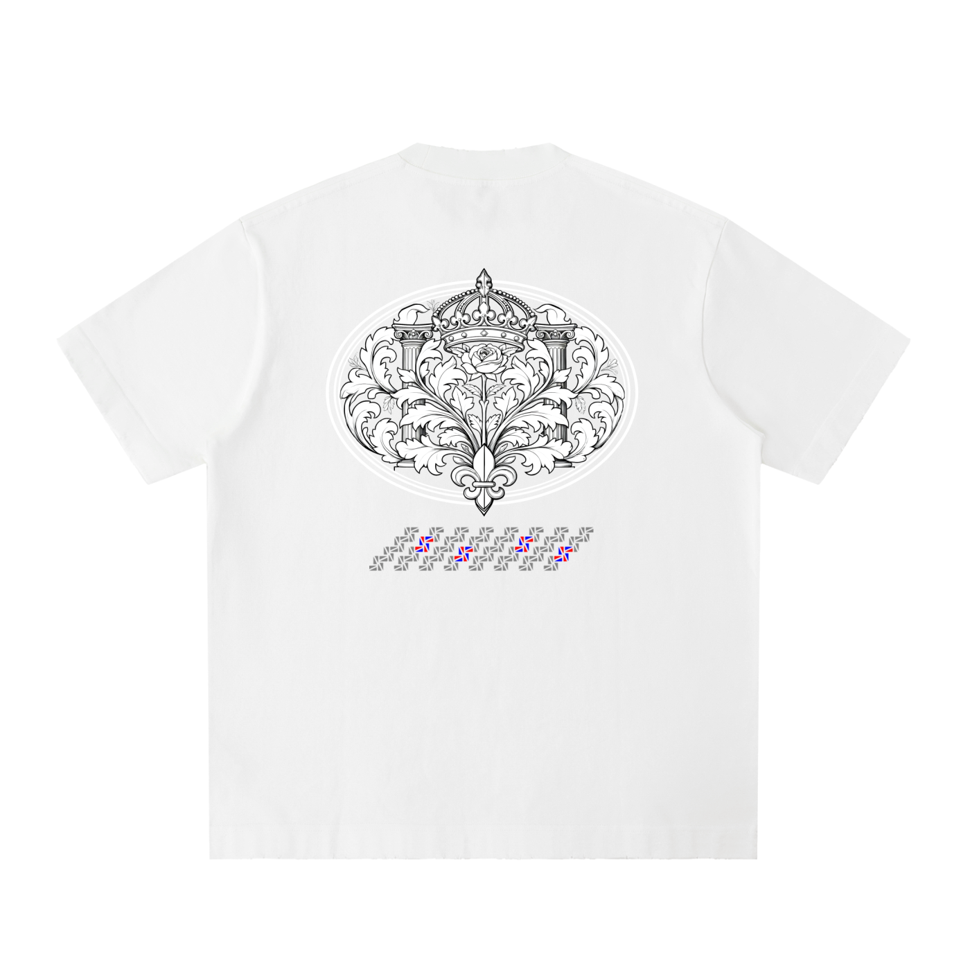 Heavyweight Vintage Washed Frayed T-Shirt