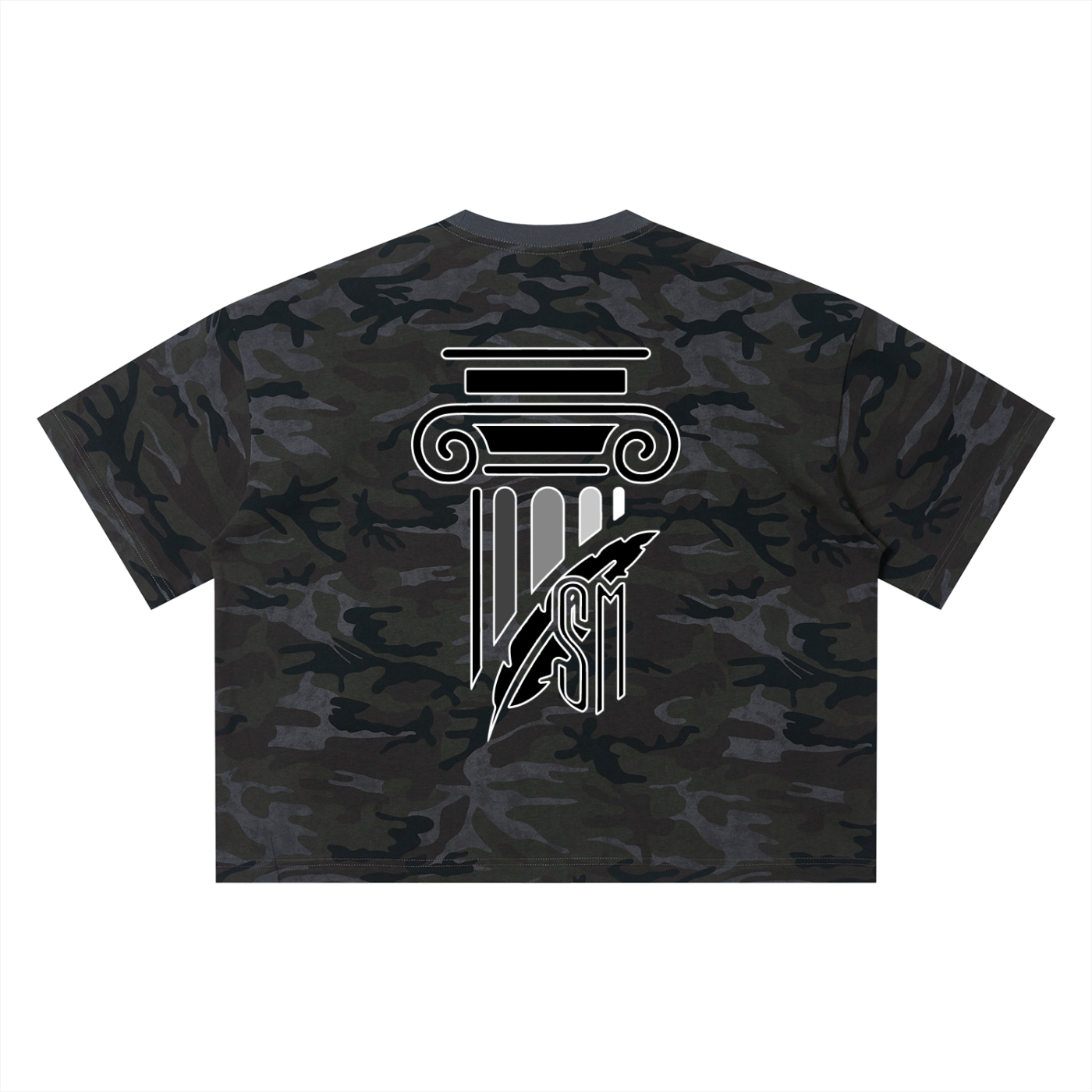 Unisex Camo Boxy T-Shirt