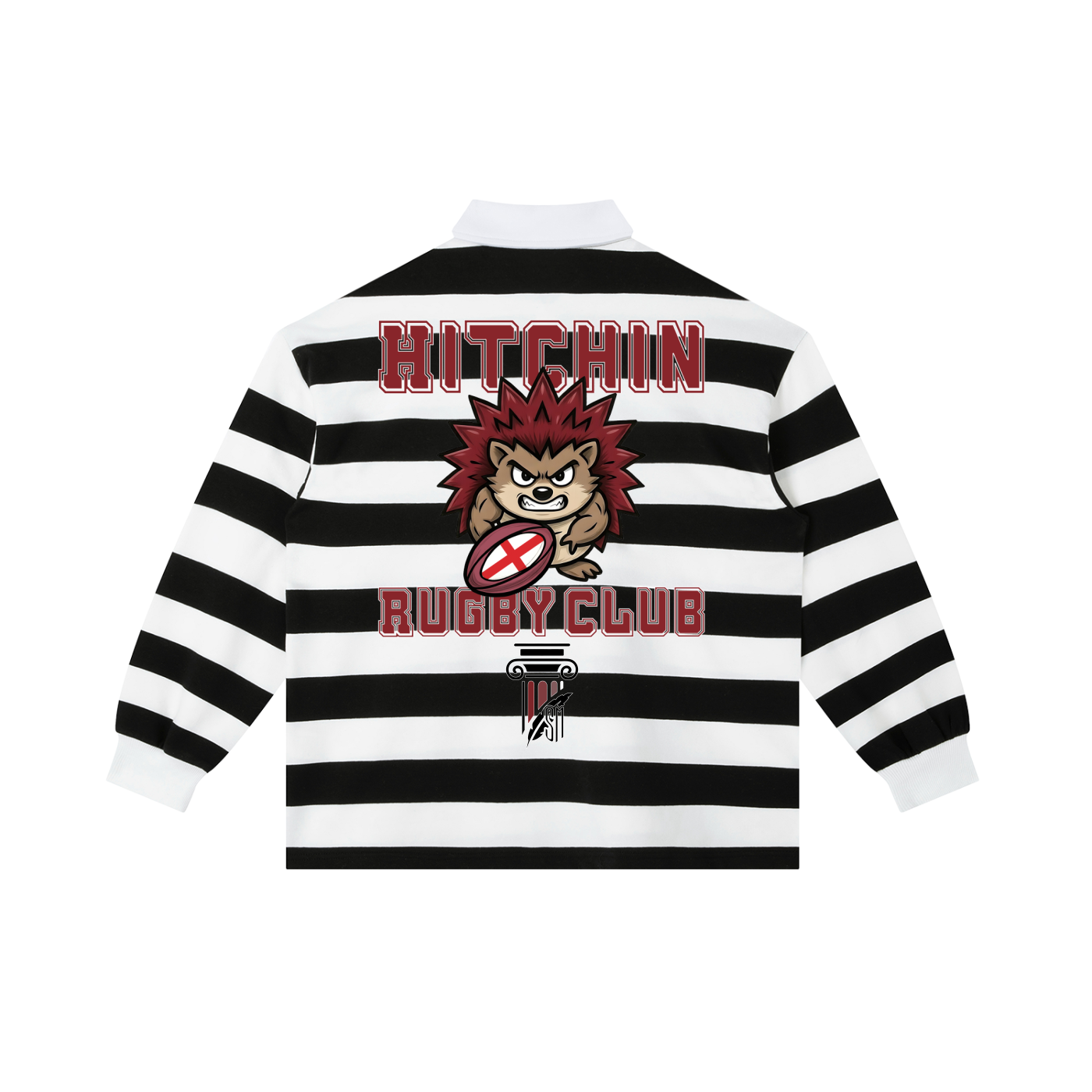 Color Block Stripe Polo Shirt
