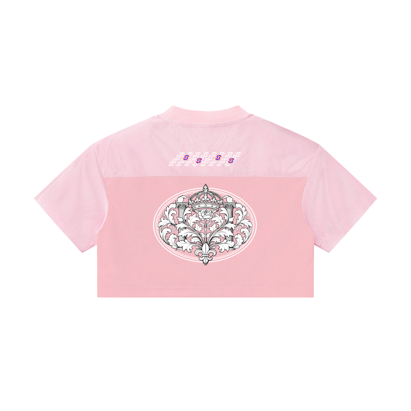 Women’s Cropped Paneled V-Neck Jersey