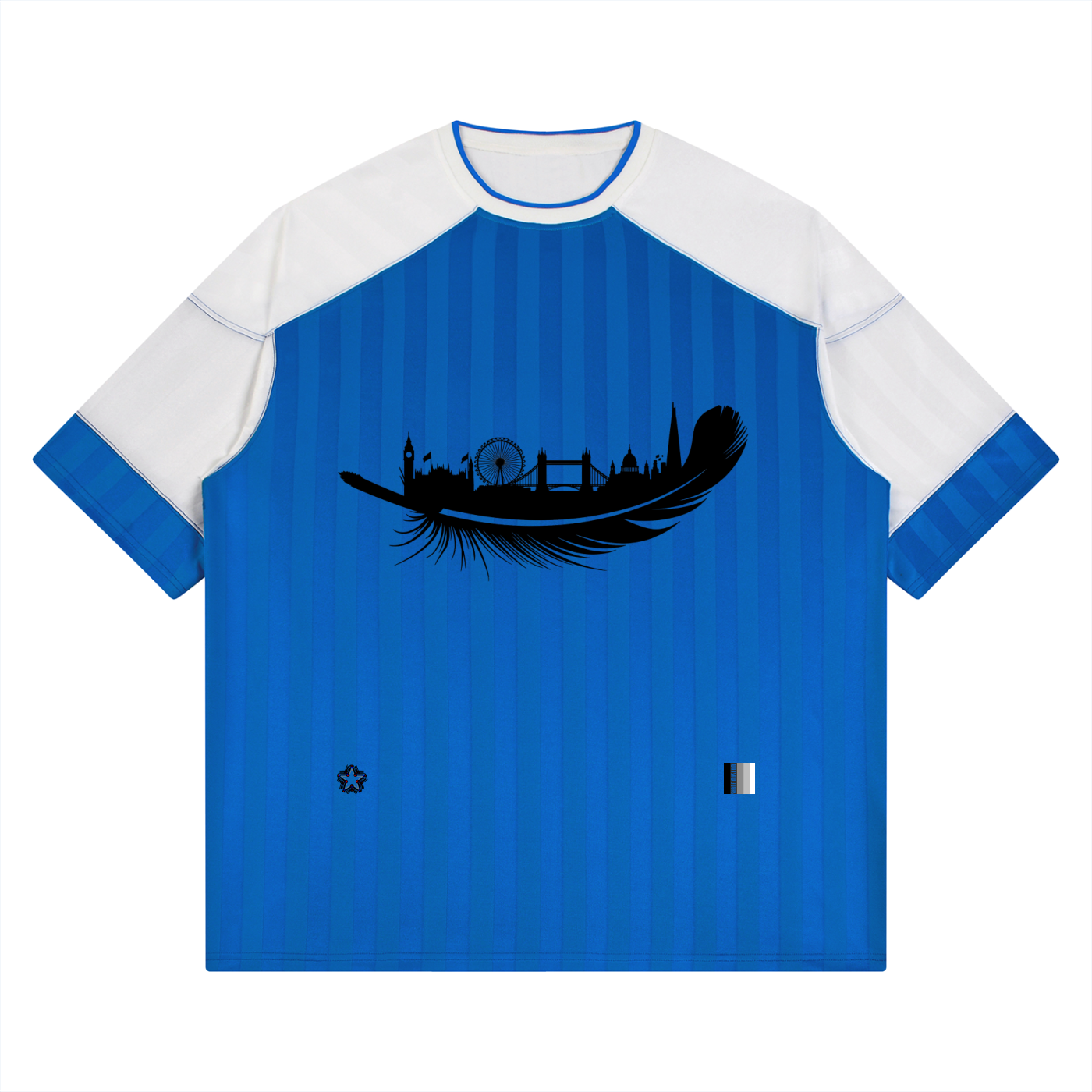 Unisex Striped Raglan Jersey