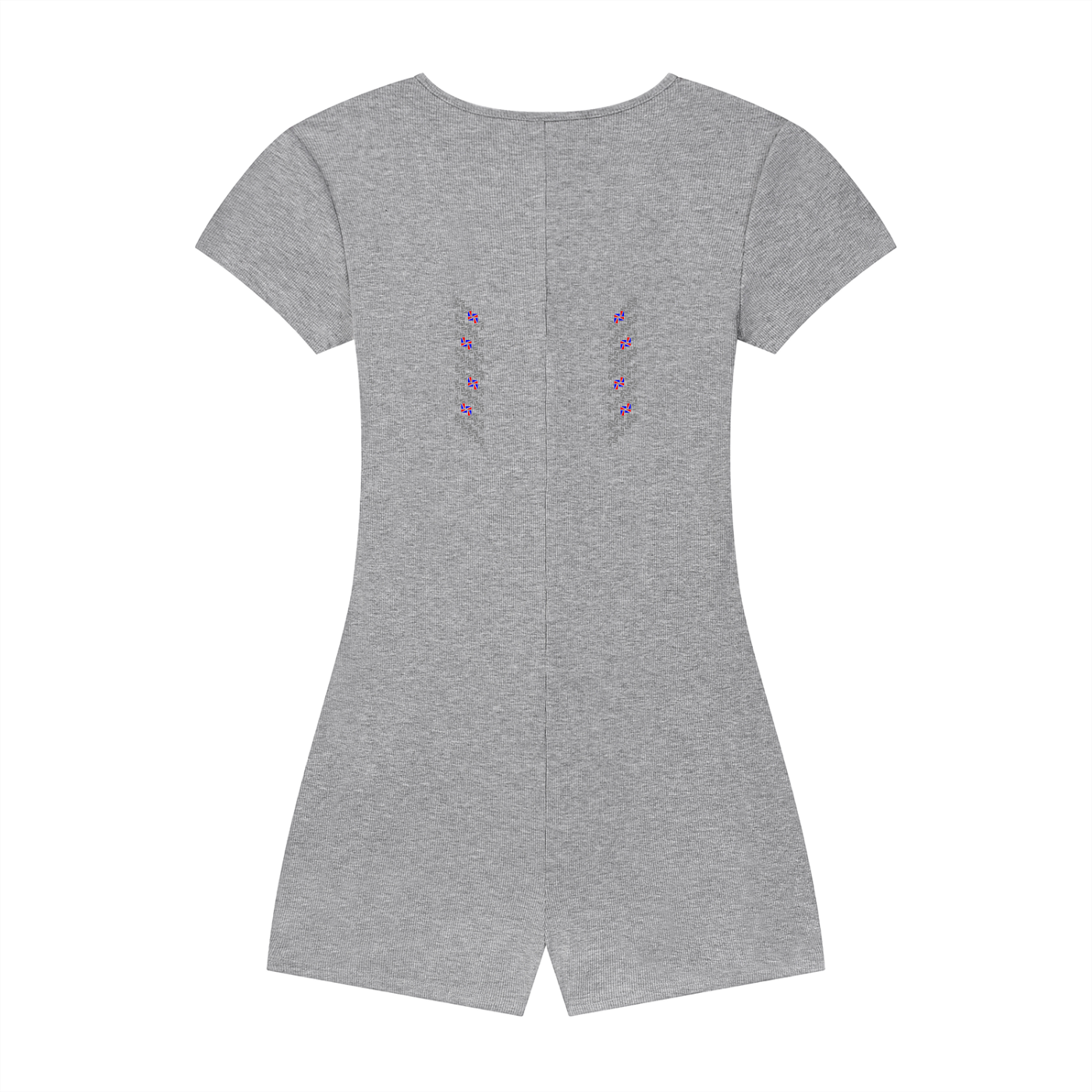Women's Dual-Function Cape Tie-Waist Romper
