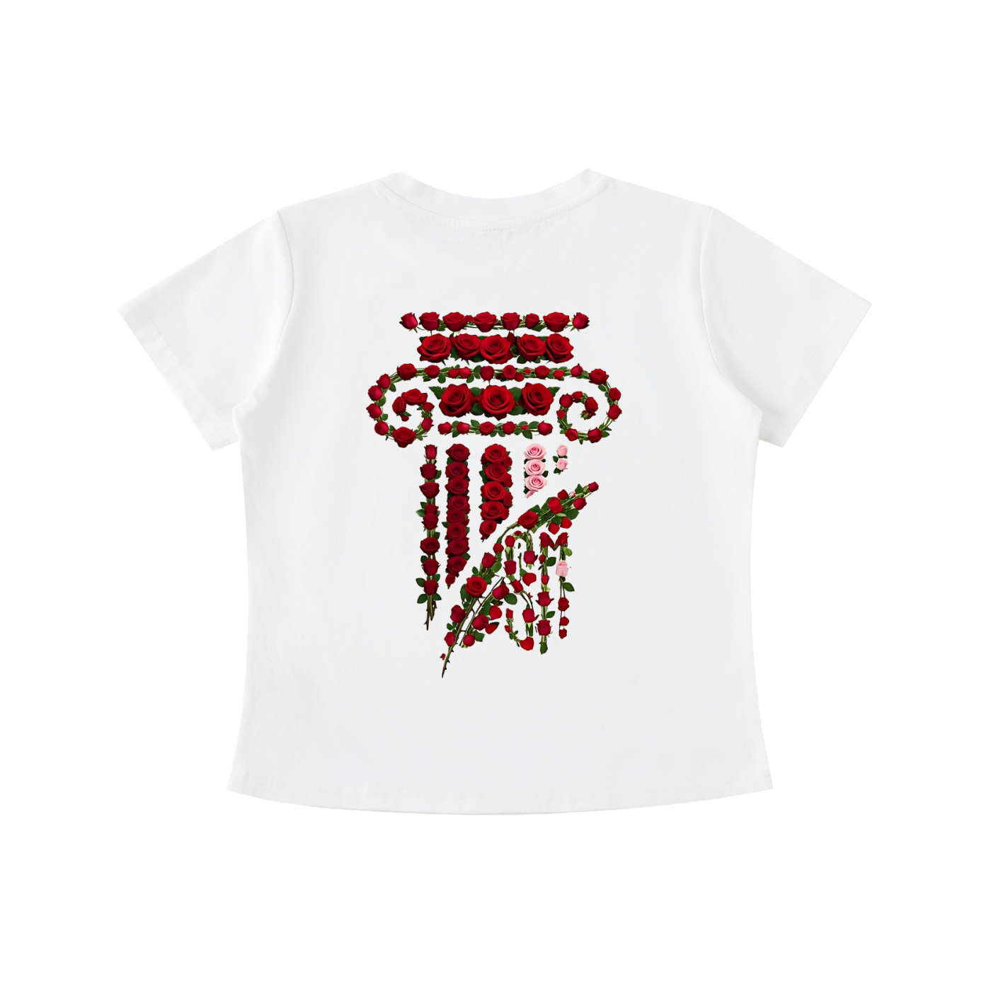 Roses Vintage Wash Slim Fit T-shirt