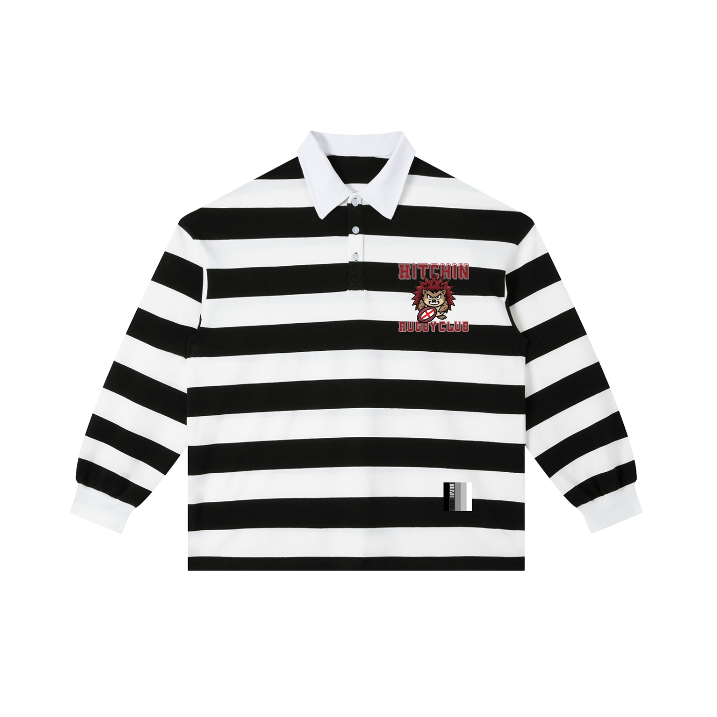 Color Block Stripe Polo Shirt